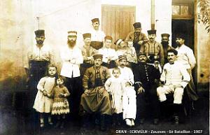 Oran- Eckmulh - Zouaves 6e bataillon 1907